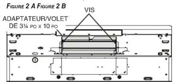 Venmar Bistro VBNLB130SS - INST. AVEC CONDUITS DE 3 14 po x 10 po OU 7 po ROND SEULEMENT - 3