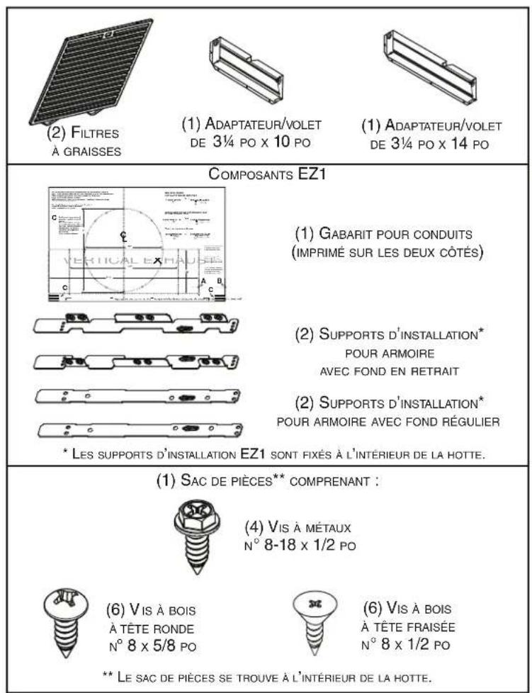 Venmar Bistro VBNLB130SS - Contenu - 1
