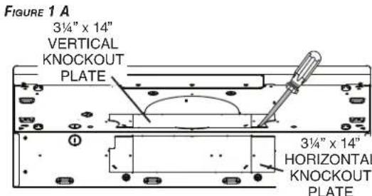 Venmar Bistro VBNLB130SS - 14 x 14" DUCTED INSTALLATION ONLY - 1