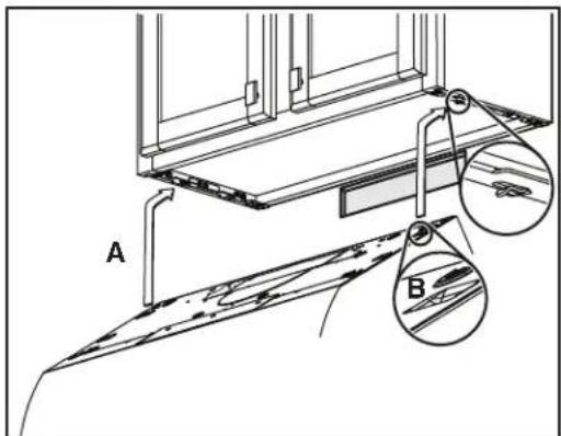 Venmar Bistro VBNLB130SS - HORIZONTAL EXHAUST INSTALLATION - 1