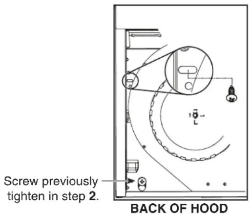 Venmar Bistro VBLDN130WH - Install the Hood (Standard Installation) - 2
