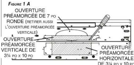 Venmar Bistro VBLDN130SS - INSTALLATION AVEC CONDUITS SEULEMENT - 1