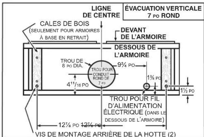Venmar Bistro VBLDN130SS - INSTALLATION AVEC CONDUITS SEULEMENT - 4