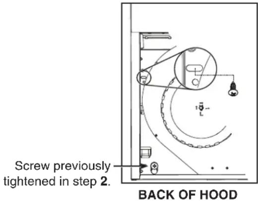 Venmar EDJDN130SS - Install the Hood (Standard Installation) - 2