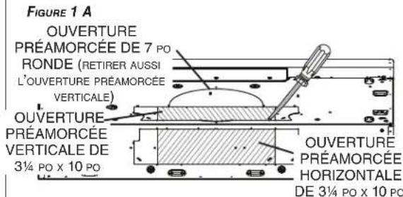 Venmar EDJLD130WW - INST. AVEC CONDUITS DE 3½ po x 10 po OU 7 po ROND SEULEMENT - 1