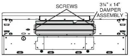 Venmar EDJLD130WW - ^1/4 " x 14" DUCTED INSTALLATION ONLY - 3