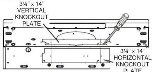 Venmar EDJLD130WW - ^1/4 " x 14" DUCTED INSTALLATION ONLY - 1