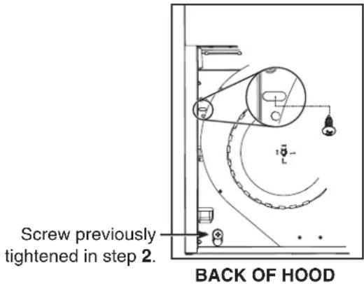 Venmar EDJLD130SS - Install the Hood (Standard Installation) - 2