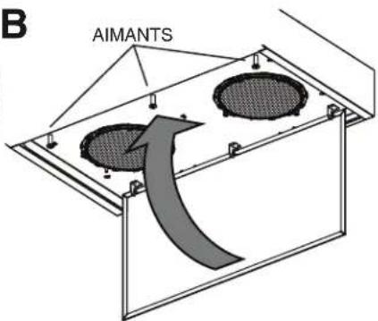 Venmar EDJLD130SS - Installation standard (sans supports EZ1) - 1