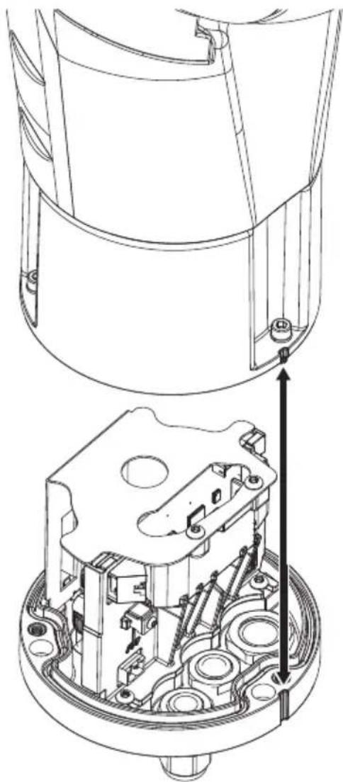 Videotec ULISSE EVO THERMAL - Installation of the upper body - 4