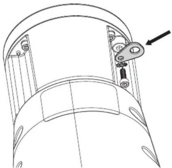 Videotec ULISSE EVO THERMAL - Fixation d'accrochage de sécurité - 5