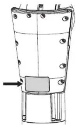 Videotec ULISSE EVO THERMAL - Product marking label - 3