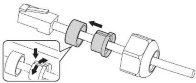 Videotec ULISSE EVO THERMAL - Cable management - 4