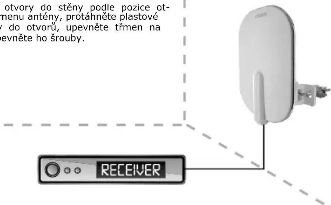 Schwaiger DTA4000 - Nastěnná montáž - 1