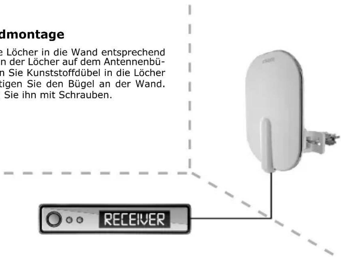Schwaiger DTA4000 - Wandmontage - 1