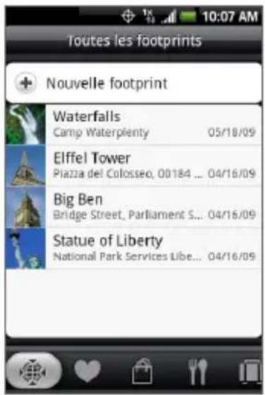 HTC ADR6250 - Revisiter une footprint - 1