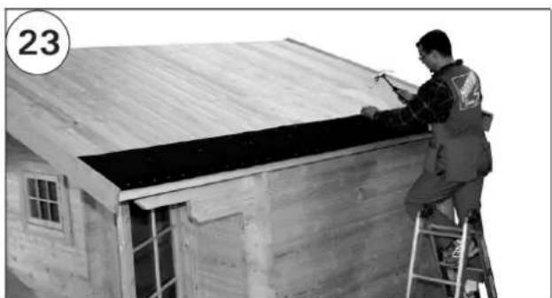 HARVIA Keitele SO4000 - Couverture en feutre bitumé du toit - 11