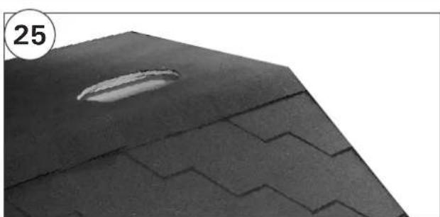 HARVIA Keitele SO4000 - Couverture en feutre bitumé du toit - 15