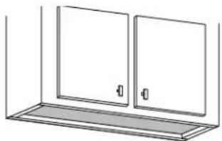 Venmar Chef VCQLA130WH - Préparation de l'emplacement de la hotte - 1