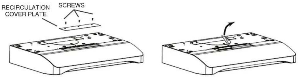 Venmar Chef VCQLA130WH - NON-DUCTED INSTALLATION ONLY - 1