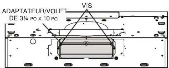 Venmar Chef VCQLA130SS - INSTALLATION EN RECIRCULATION SEULEMENT - 7