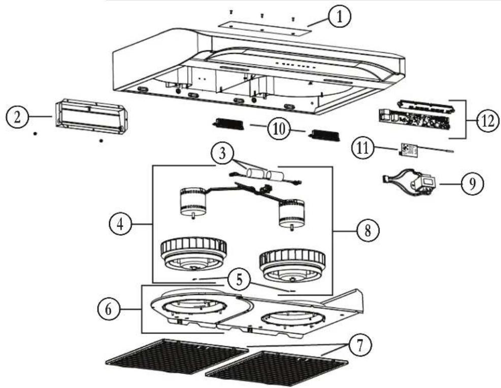 Venmar Chef VCQLA130SS - SCHEMA ELECTRIOUE - 2