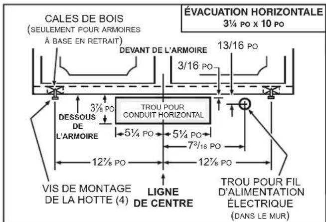 Venmar Chef VCQDD130SS - INSTALLATION AVEC CONDUITS SEULEMENT - 3