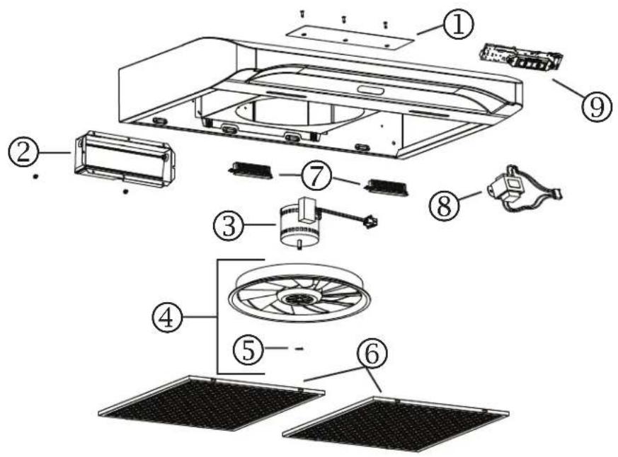 Venmar Chef VCQDD130SS - SCHEMAS ELECTRIOUES - 1
