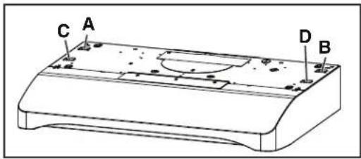Venmar Chef VCQDD130SS - Installation de la hotte (avec supports EZ1) - 1