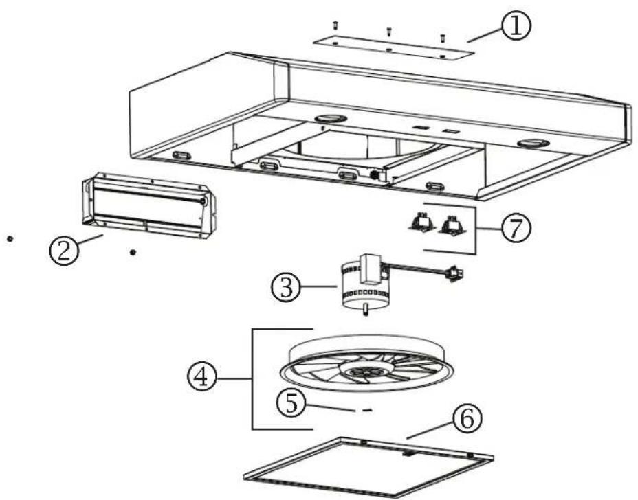 Venmar Bistro VBNDE130WH - VBNSA1 SERIES - 1