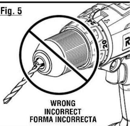 RYOBI P214 - AVERTISSEMENT - 1