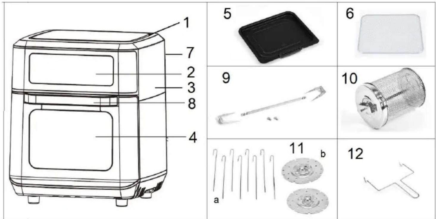 GIRMI FG97 - Maneggiare con attenzione gli alimenti appena cotti, potrebbero scottare. - 1
