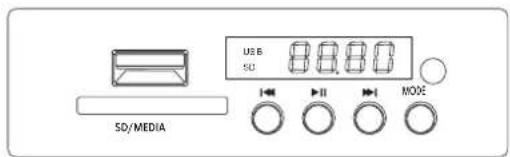 Artsound MX-5006M - Micro appel sélectif (MIC-216) - 1
