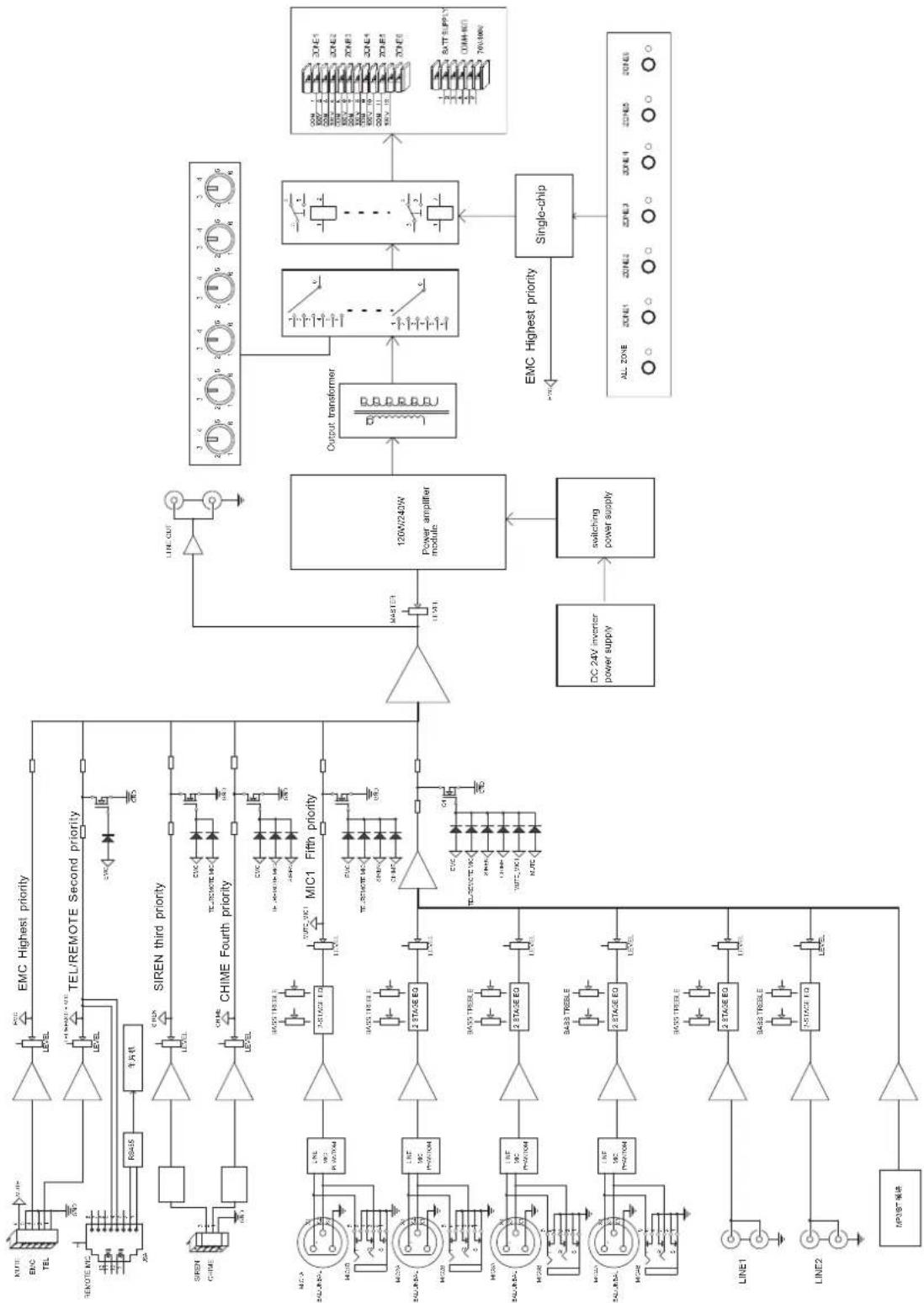 Artsound MX-2406M - Schéma. - 1