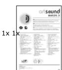 Artsound MDT500-P - Packaging contents - 1