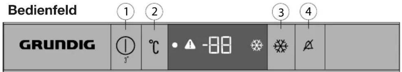 GRUNDIG GFNI22440N - Nutzung des Gefrierschranks - 1