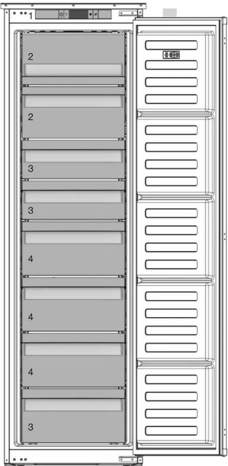 GRUNDIG GFNI22440N - Ihr Gefrierschrank - 1