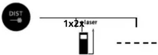 Laserliner DistanceMaster Plus - Pomiar długości: - 1