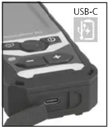 Laserliner DistanceMaster Plus - Manejo de la batería Li-ion - 1