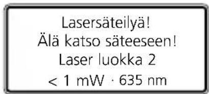 Laserliner DistanceMaster Plus - Turvallisuusohjeet - 2