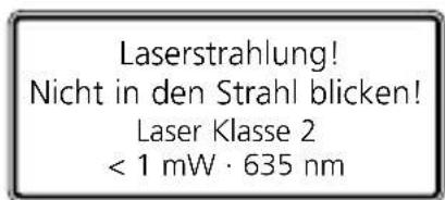 Laserliner DistanceMaster Plus - Sicherheitshinweise - 2