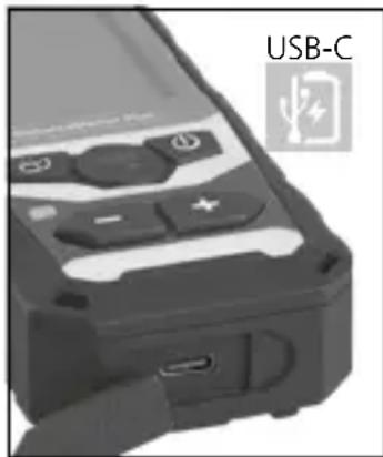 Laserliner DistanceMaster Plus - Manipularea accumulatorului litiu-ion - 2