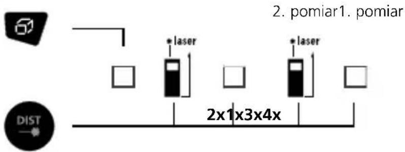 Laserliner DistanceMaster Plus - Pomiar powierzchni: - 1