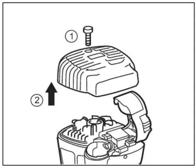 DEWALT DDF5120550 - Rengjøring av luftfi Iteret - 1