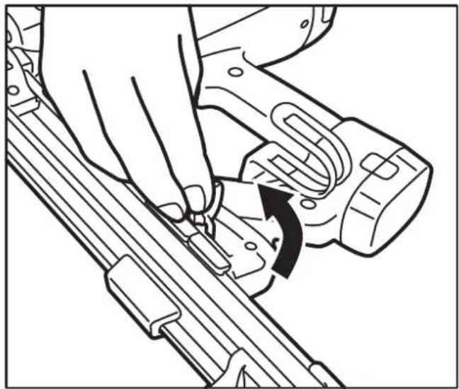 DEWALT DDF5120550 - Sustitución del cargador de clavos: - 1