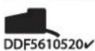 DEWALT DDF5120550 - Bateria: - 2