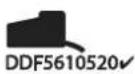 DEWALT DDF5120550 - Accu: - 2