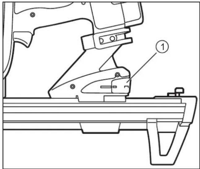 DEWALT DDF5120550 - Defi nir a profundidade de disparo: - 7