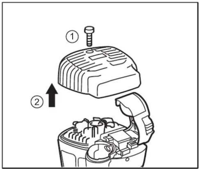 DEWALT DDF5120550 - Rengøring af luftfi Iteret - 1