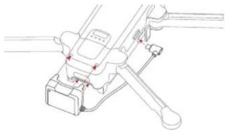 Fimi X8 Tele - 安装/拆卸模块 - 1
